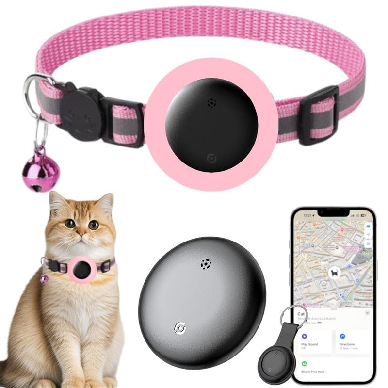 Localizador GPS para gatos – Compatible con Apple Find My, Resistente al Agua