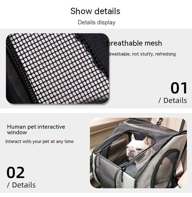 Suministros para coches de mascotas, jaula para perros, nido, salida portátil