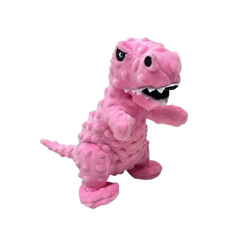 Juguete dental para perros Dinosaurio – Papel arrugado y peluche