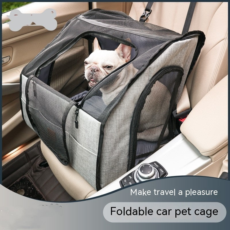 Suministros para coches de mascotas, jaula para perros, nido, salida portátil