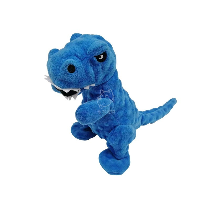 Juguete dental para perros Dinosaurio – Papel arrugado y peluche